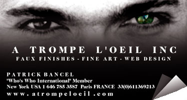 A Trompe l'Oeil INC copyrighted